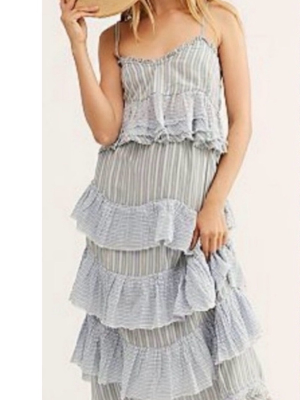 Free people vacation now set (top and skirt) medium
